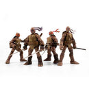 TMNT Comics Zombie Turtles 5" BST AXN Figures 4-Pack Wave 1