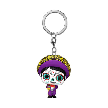 Dia De Los Muertos El Cartin Pop! Keychain