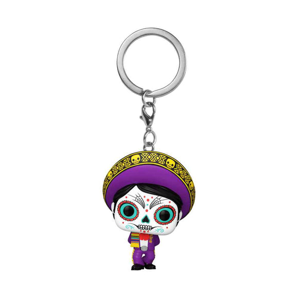 Dia De Los Muertos El Cartin Pop! Keychain