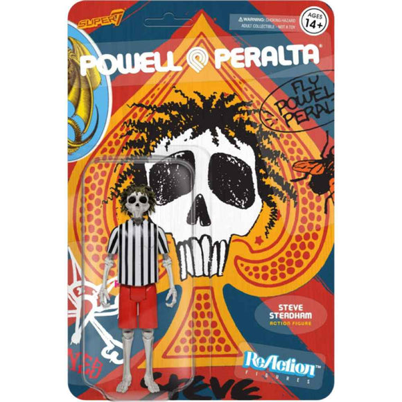 Powell Peralta Steve Steadham ReAction 3.75" Figure