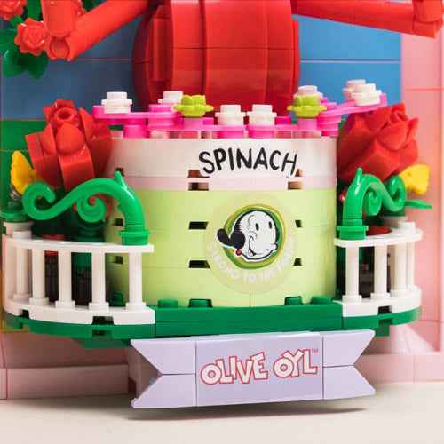 Popeye Olive 3:D Portrait Buildable Set (348pcs)
