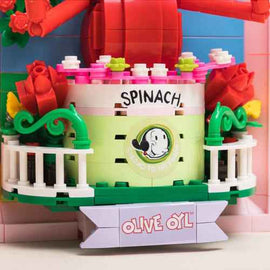 Popeye Olive 3:D Portrait Buildable Set (348pcs)
