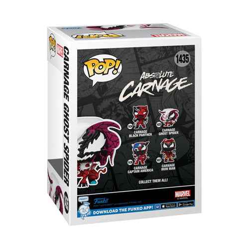 Marvel: Carnageized Ghost Spider Pop! Vinyl