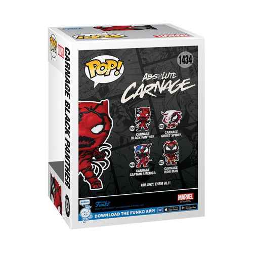 Marvel: Carnageized Black Panther Pop! Vinyl