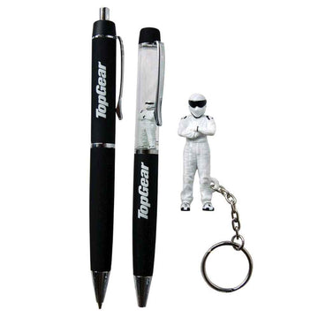 Coffret Cadeau Top Gear Stylo, Crayon et Porte-Clés