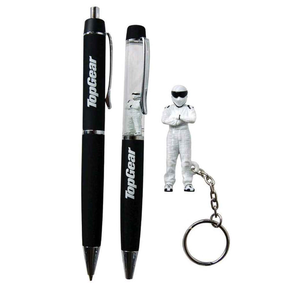 Coffret Cadeau Top Gear Stylo, Crayon et Porte-Clés