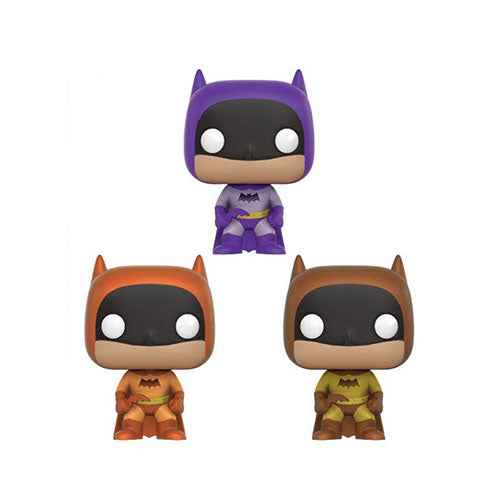 Batman Brown, Purple & Orange US Pocket Pop! 3 Pack