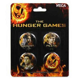 Ensemble de 4 Pin's Hunger Games