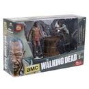 Walking Dead 7" Morgan Impaled Walker & Spike Trap Fig Set-3