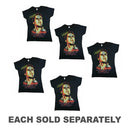 Dexter Power-Saw Black Female T-Shirt-1
