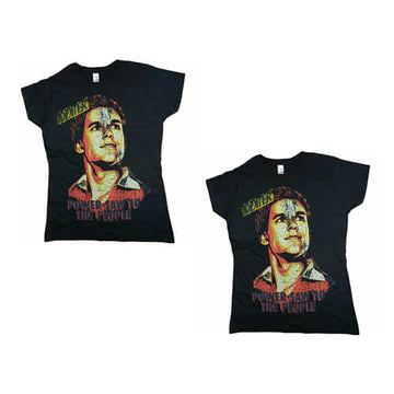 Dexter Power-Saw Black Female T-Shirt - 0