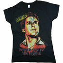 Dexter Power-Saw Black Female T-Shirt-5