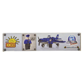 Action Town 115 Piece Patrol Plane Construction Set - 0