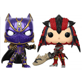 Marvel v Capcom Inf Black Panther &amp; Monster Hunter Pop 2Pk 1 - 0