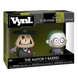 The Nightmare Before Christmas Mayor & Barrel Vynl. - 0
