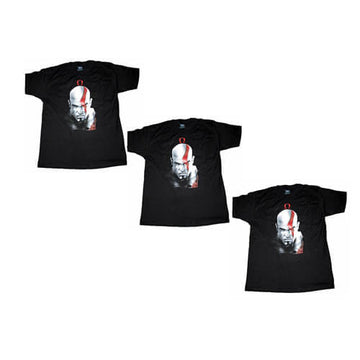 God of War Kratos & Omega Symbol T-Shirt - 0