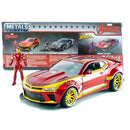 Iron Man 2016 Chevy Camero SS 1:24 Hollywood Rde Diecast Veh-1