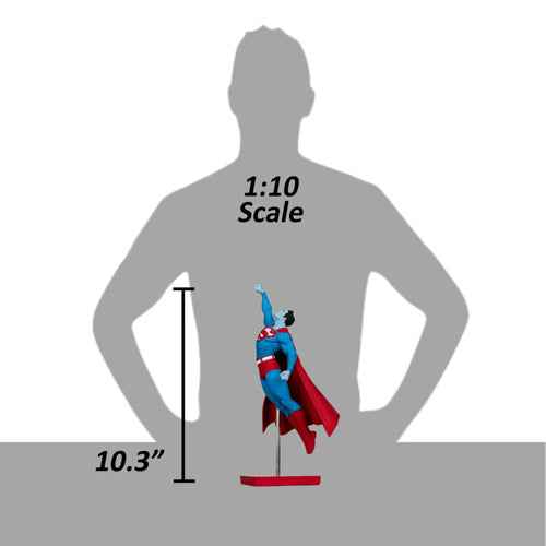 DC Comics Superman Red & Blue by Gary Frank Resin Statue