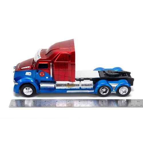 Marvel Comics Spider-Man Big Rig 1:24 Scale Diecast Vehicle