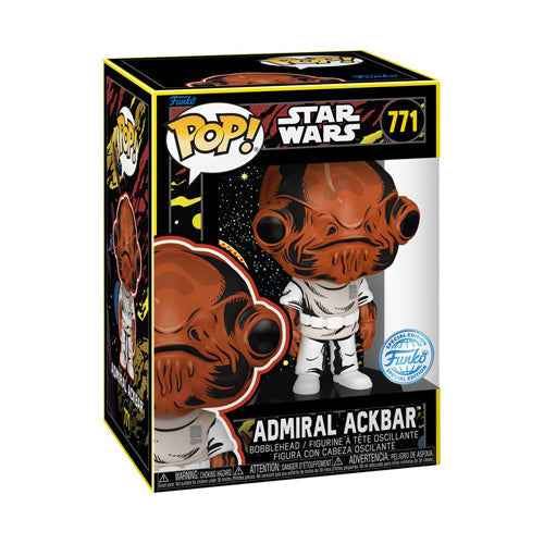 Star Wars Admiral Ackbar Retro US Exclusive Pop! Vinyl