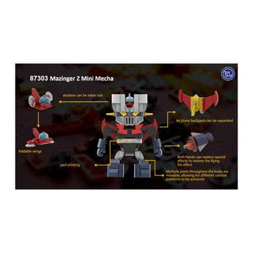 Mazinger Z Mazinger Z Mini Mecha Construction Set (248 pc)