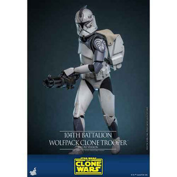 Star Wars 104th Battalion Wolfpack Clone Trooper Deluxe 1:6 Figure