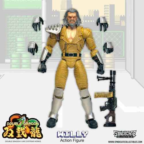 Double Dragon Willy 7'' Deluxe Figure