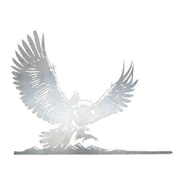 TLOR Gandalf on Gwaihir Metalbird Corten Steel Silhouette