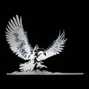 TLOR Gandalf on Gwaihir Metalbird Corten Steel Silhouette