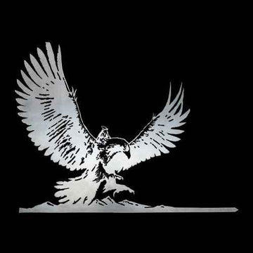 TLOR Gandalf on Gwaihir Metalbird Corten Steel Silhouette