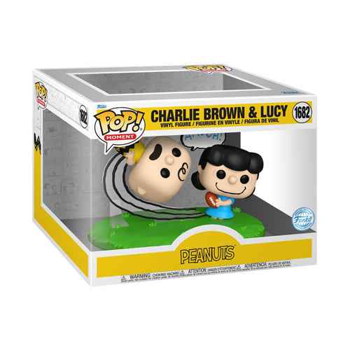 Peanuts Charlie Brown and Lucy US Exclusive Pop! Moment