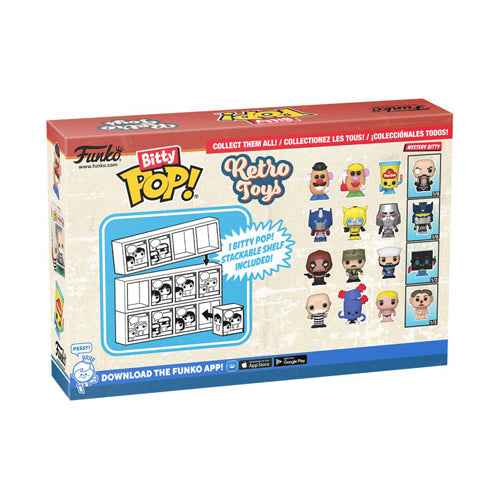 Retro Toys Mr. Potato Head Bitty Pop! 4-Pack
