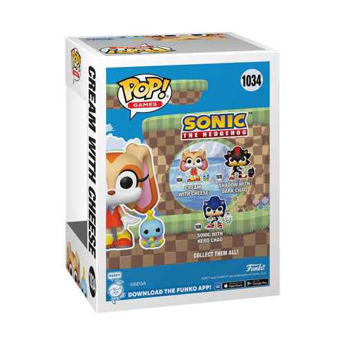 Sonic the Hedgehog Cream with Cheese Pop! Vinyl