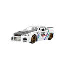 JDM Tuners 2002 Nissan Skyline GTR R34 1:24 Scale Vehicle