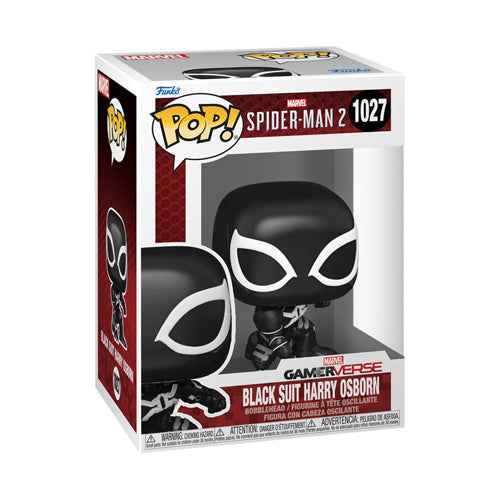 Spider-Man 2 (VG 2023) Black Suit Harry Osborn Pop! Vinyl