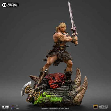 MotU He-Man Unleashed Deluxe 1:10 Scale Statue