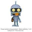 Futurama Bender US Exclusive Pop! Vinyl Chase Ships 1 in 6