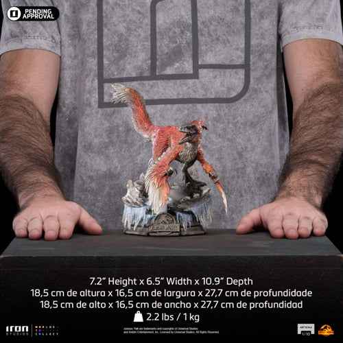 Jurassic World 2 Pyroraptor 1:20 Statue