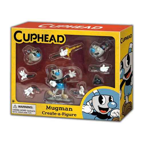 Cuphead Mugman Create-A-Figure 4" Mini Figure