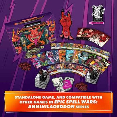Epic Spell Wars Anihilageddon Satanic Panic Deck Building Game