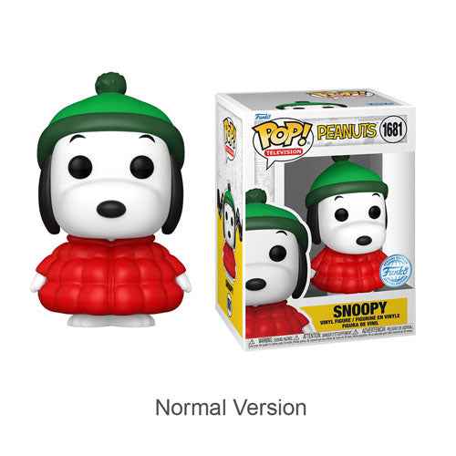Peanuts Snoopy in Coat US Exclusive Pop! Chase Ships 1 in 6