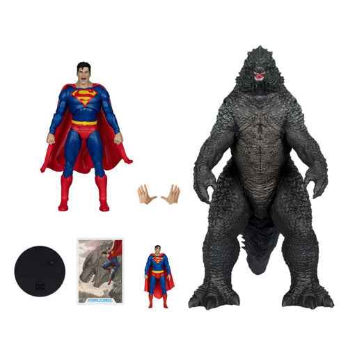 Justice League Monsterverse: Superman Vs Godzilla Figure 2pk