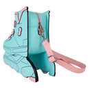 Barbie Figural Skate Crossbody Bag with Moving Wheels