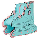 Barbie Figural Skate Crossbody Bag with Moving Wheels