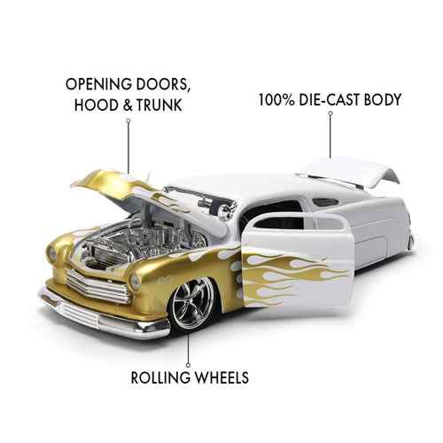 Big Time Muscle 1951 Mercury 1:24 Scale Diecast Vehicle