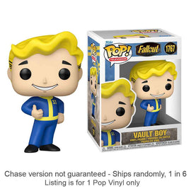 Fallout TV Vault Boy Pop! Vinyl Chase Ships 1 in 6