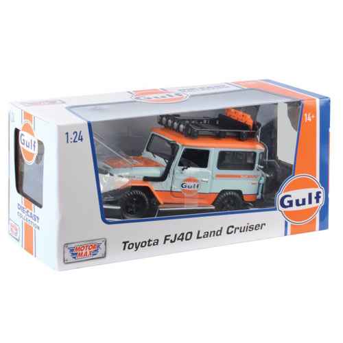 Gulf Collection Off Road Toyota Fj40 w/ Gulf Livery 1:24