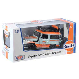 Gulf Collection Off Road Toyota Fj40 w/ Gulf Livery 1:24