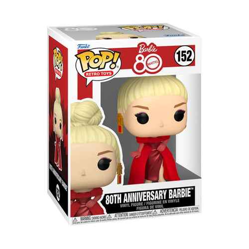 Retro Toys Barbie 80th Anniversary Pop! Vinyl