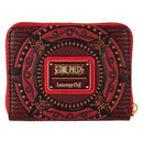 One Piece Luffy Compass Zip Around Wallet